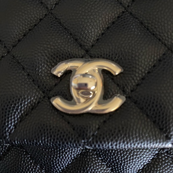 ❌SOLD❌NEW Chanel Caviar Quilted Mini Coco Handle - Picture 3 of 16